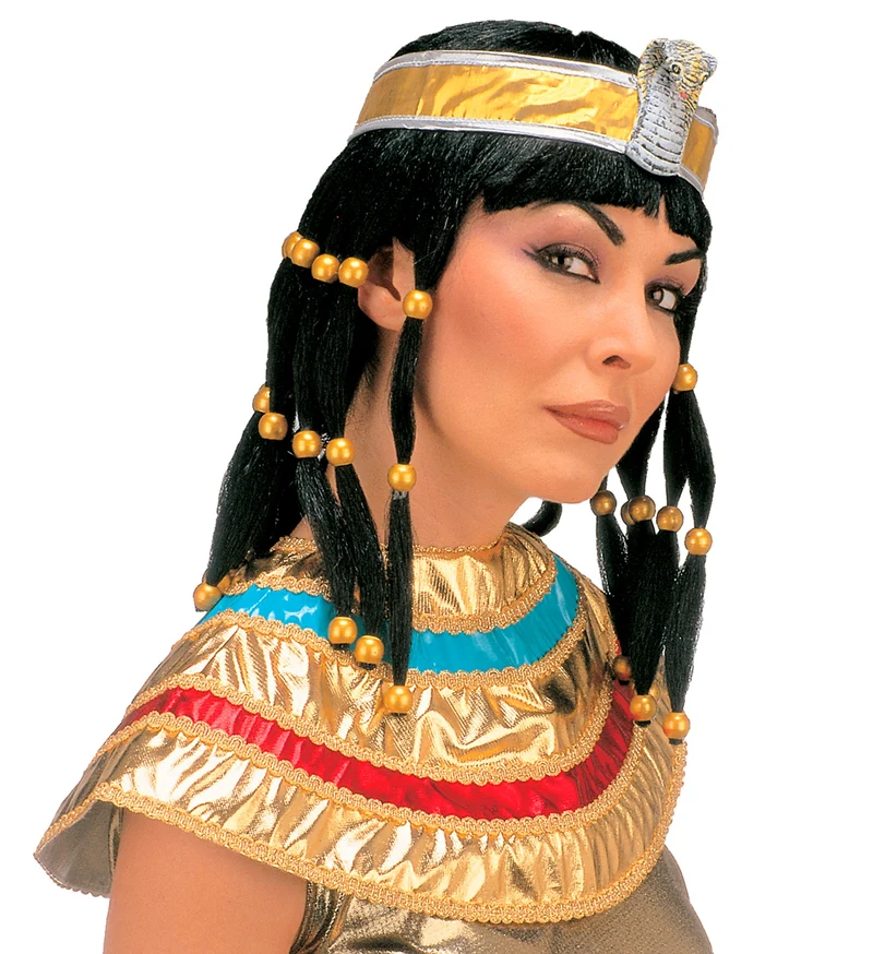 Cleopatra pruik met slang