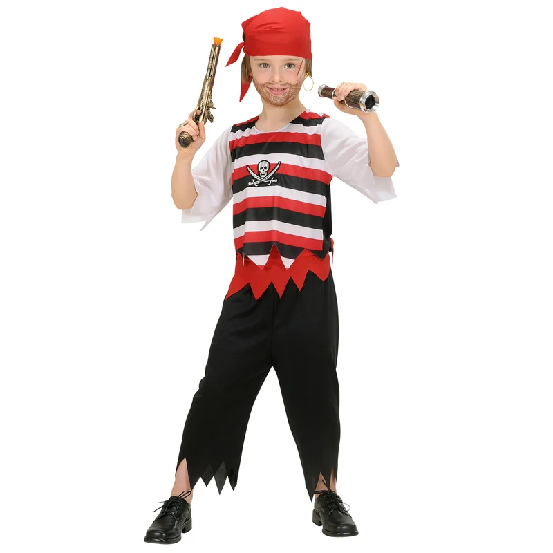 Piratenpak John kinderen 140cm
