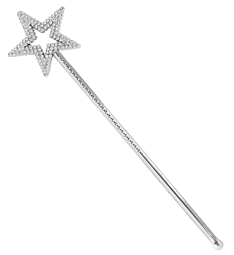 Feeën staf in zilver of goud