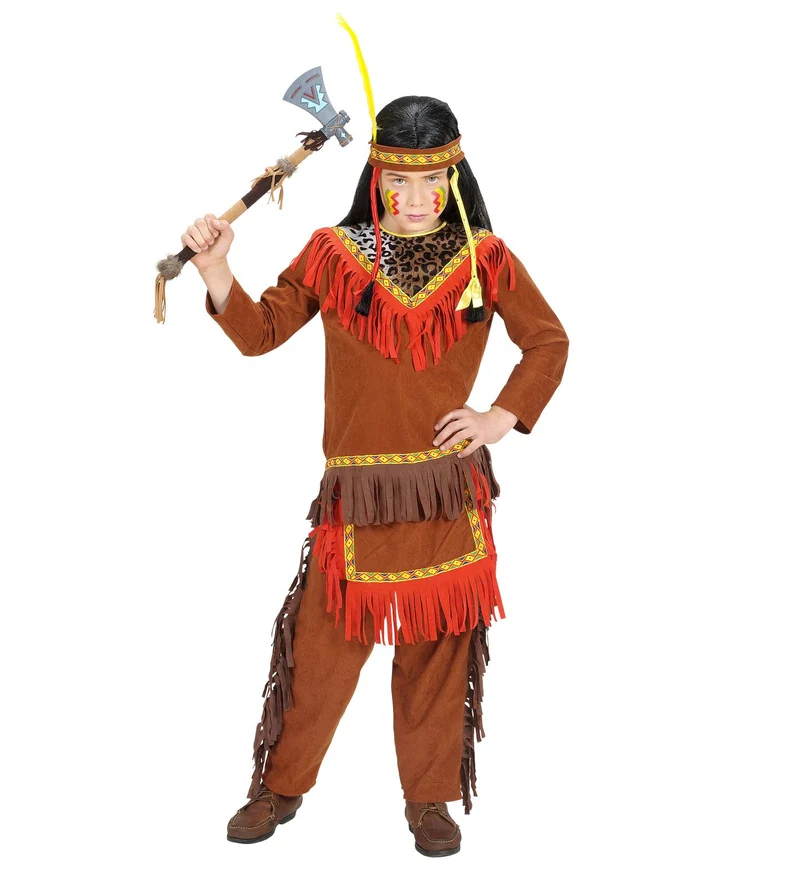 Indianen pak Thijs kinderen