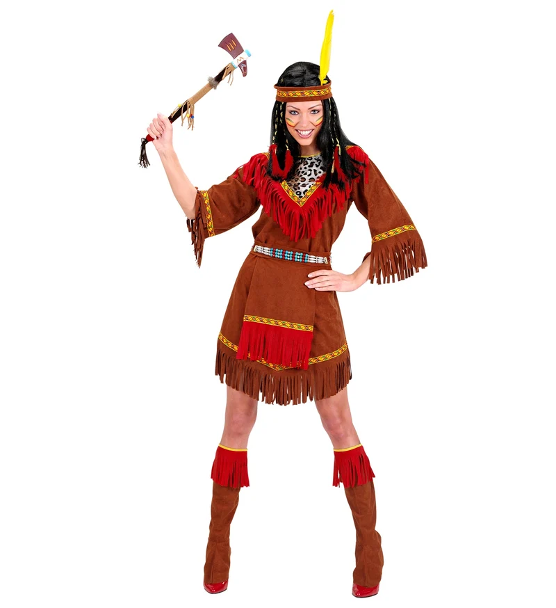 Indianen jurk Jenna dames