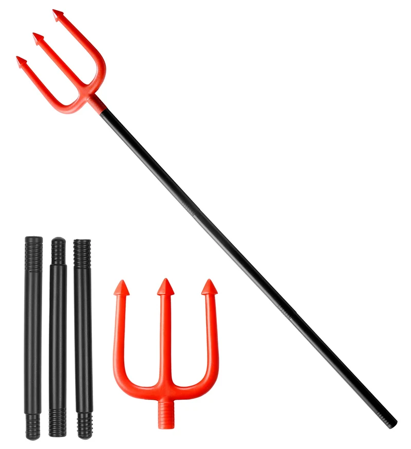 Drietand duivel plastic