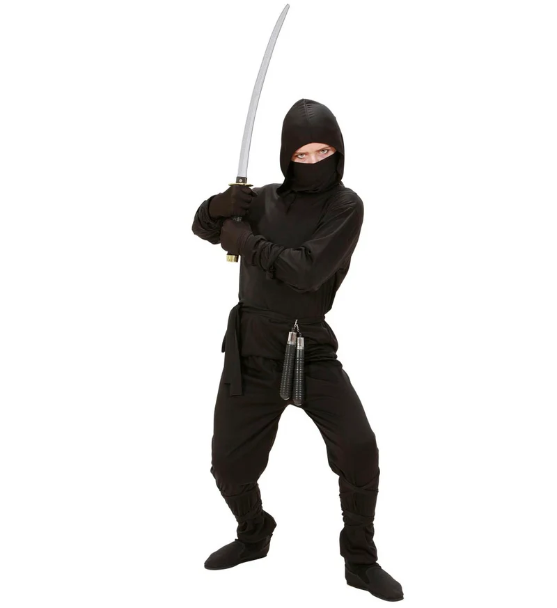 Ninja pak zwart kind goedkoop