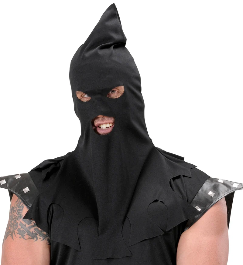 Beulen masker zwart bivak muts