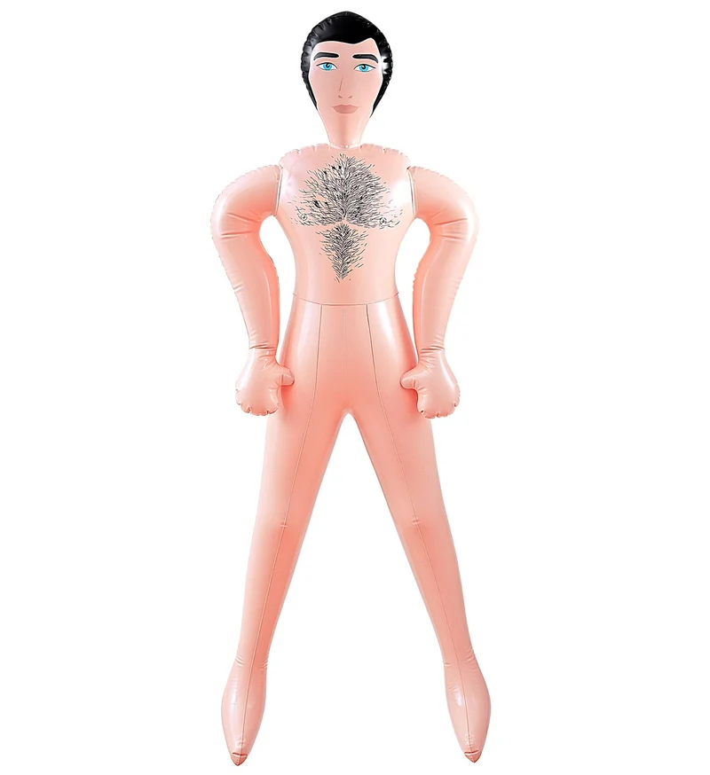 Opblaasbare man pop 150cm