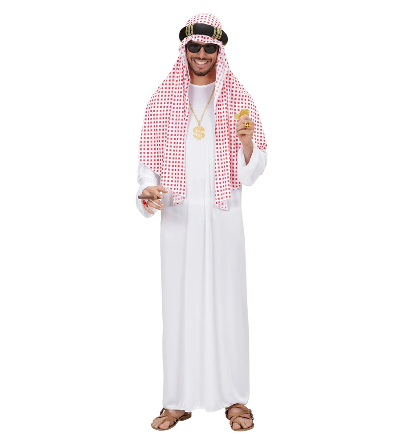 Sjeik kostuum Rashid heren