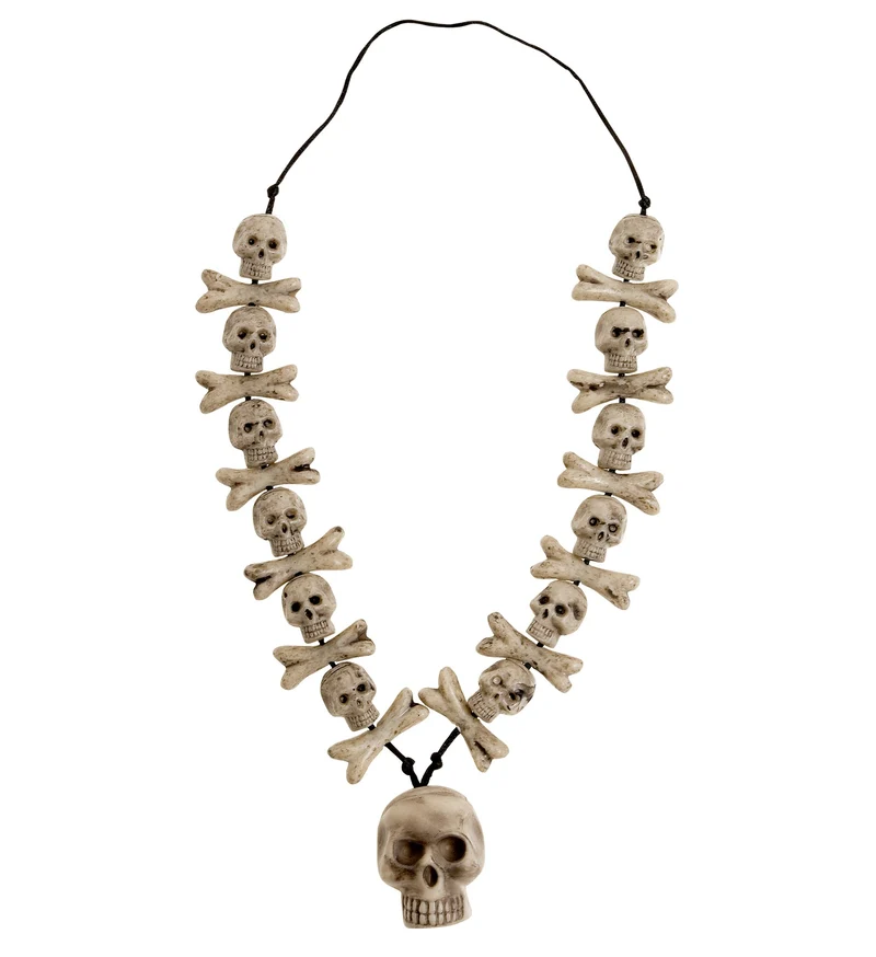 Zombie ketting schedels