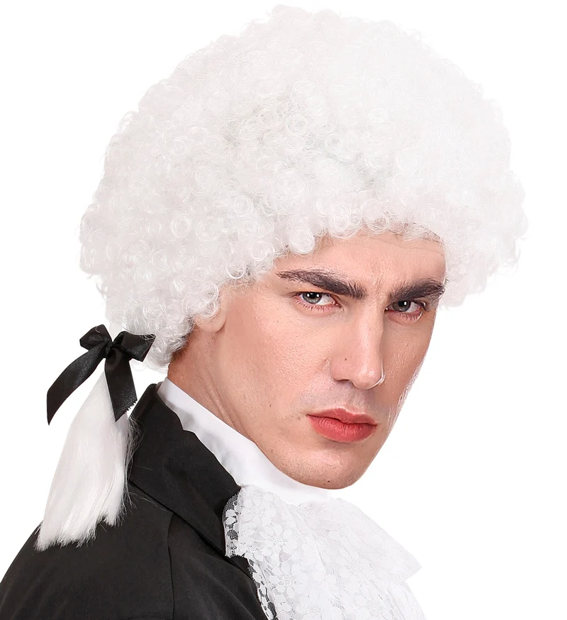 Mozart pruik wit