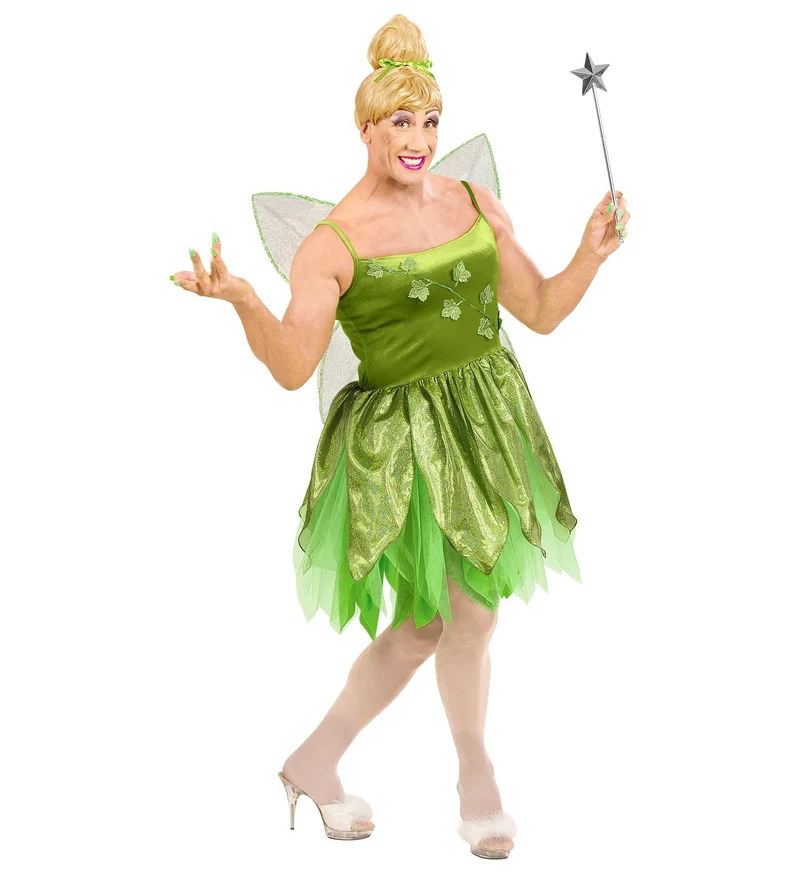 Fout bosfee Tinkerbell kostuum voor heren