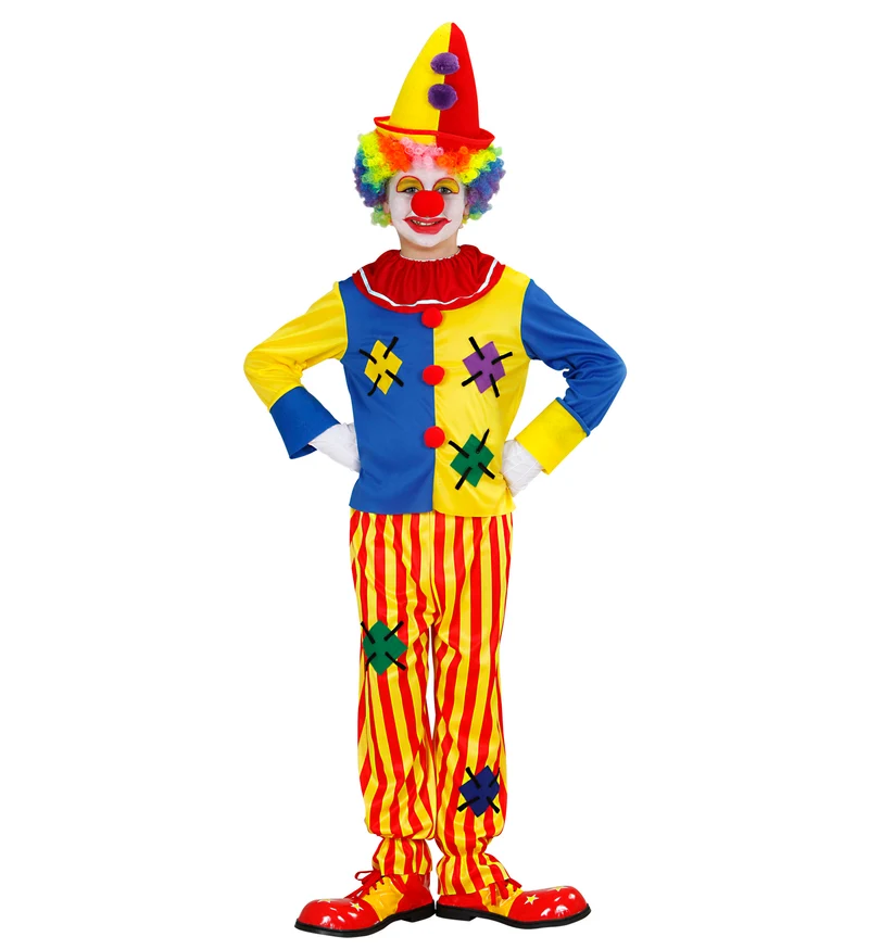 Clownskostuum Billy kinderen