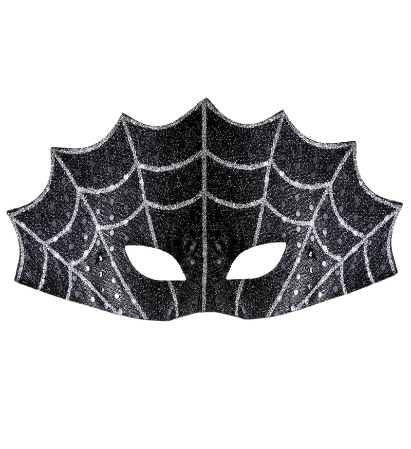 Oogmasker spinnenweb heks