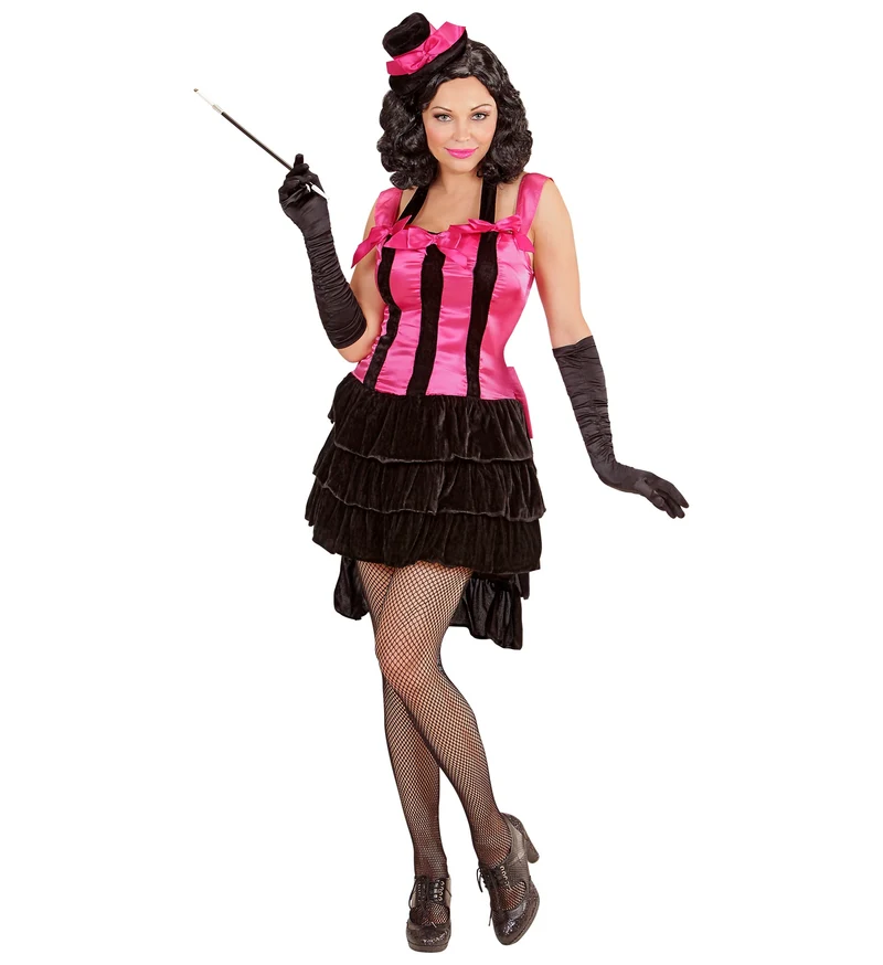 Burlesque showgirl jurkje dames