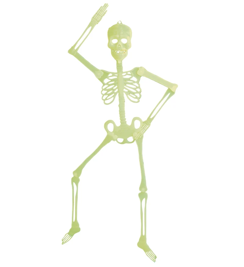 Hangend skelet glow in the dark
