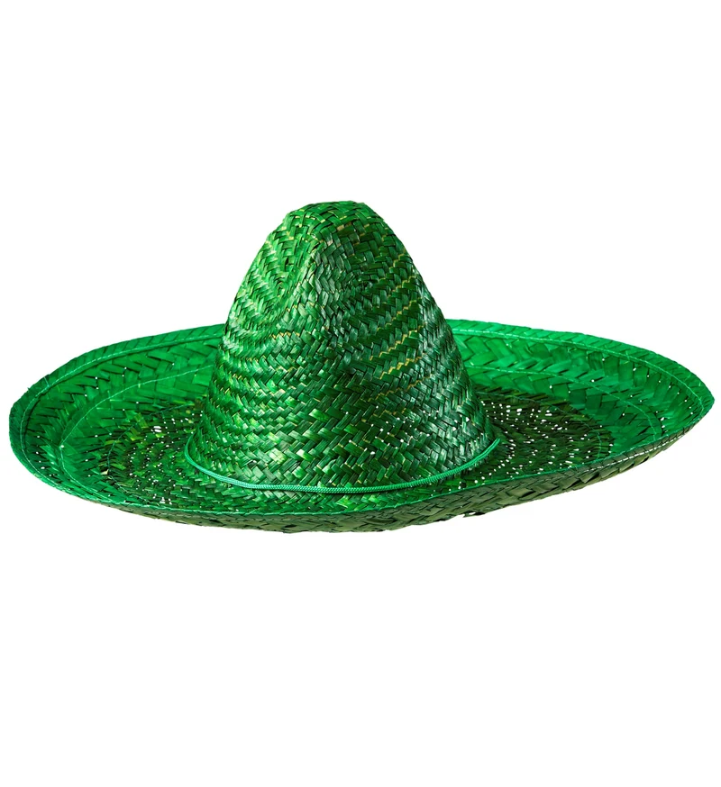 Mexicaanse sombrero groen