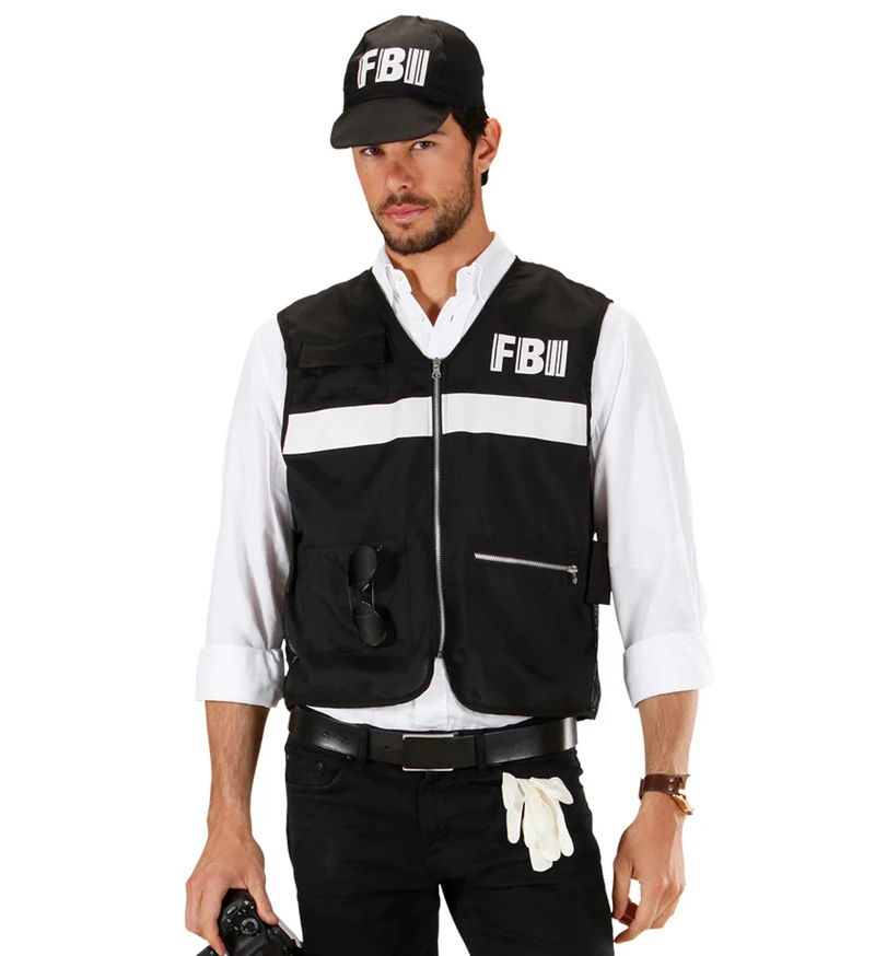 FBI vest kostuum heren