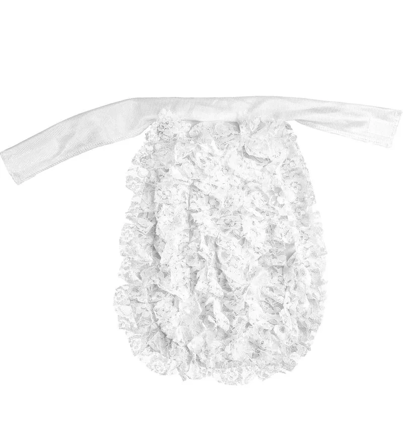 Jabot van witte kant Markies Vincent