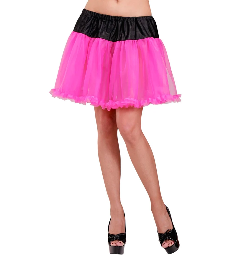 Petticoat roze met zwart