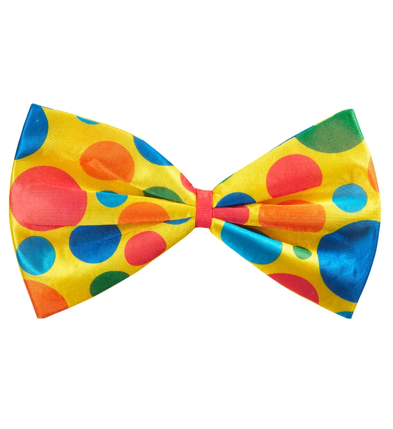 Clown strik met stippen