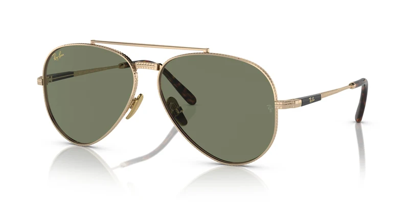 Ray-Ban RB8225 AVIATOR TITANIUM 313852 58