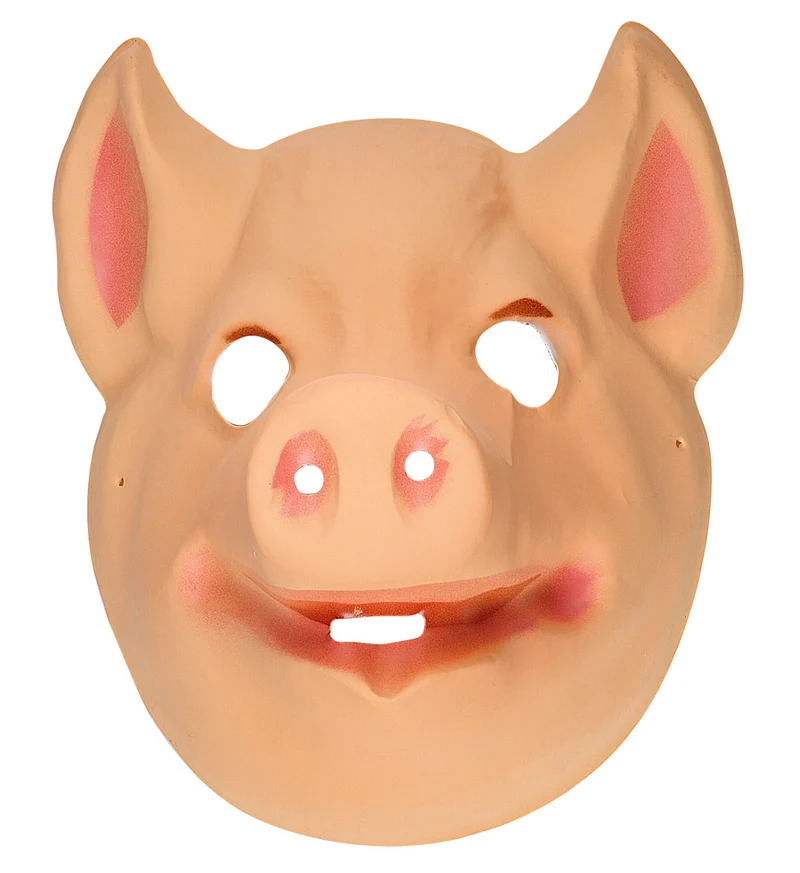 Varkensmasker Moos plastic