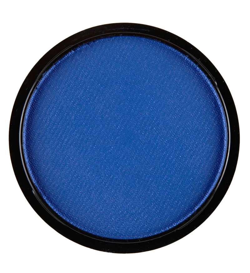 Donker blauwe schmink aqua