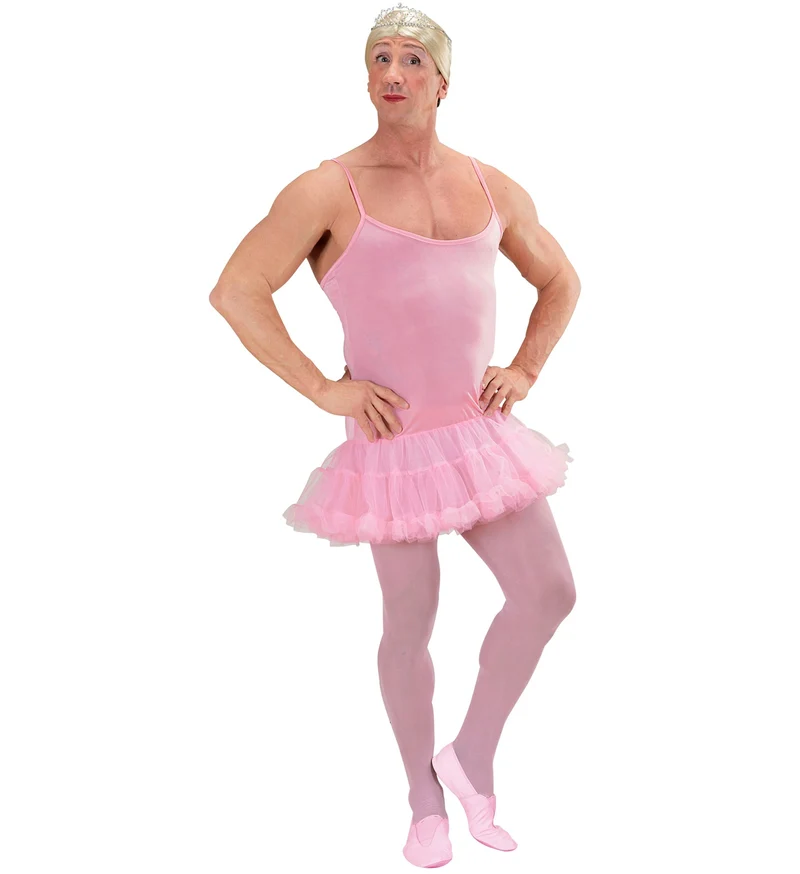 Ballerina pak heren roze