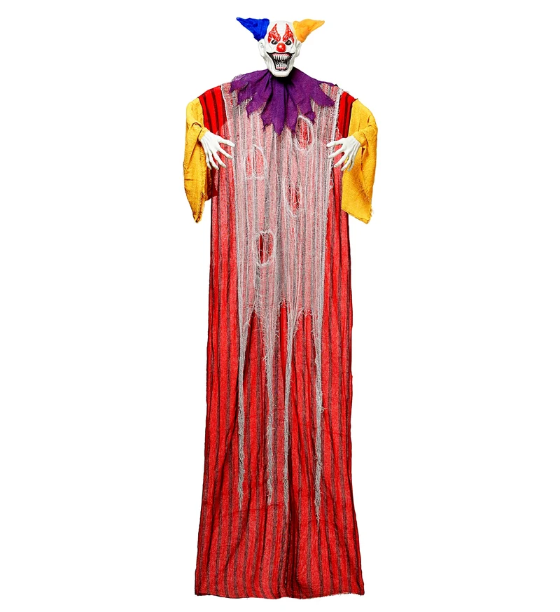 Enge Clown decoratie 232cm