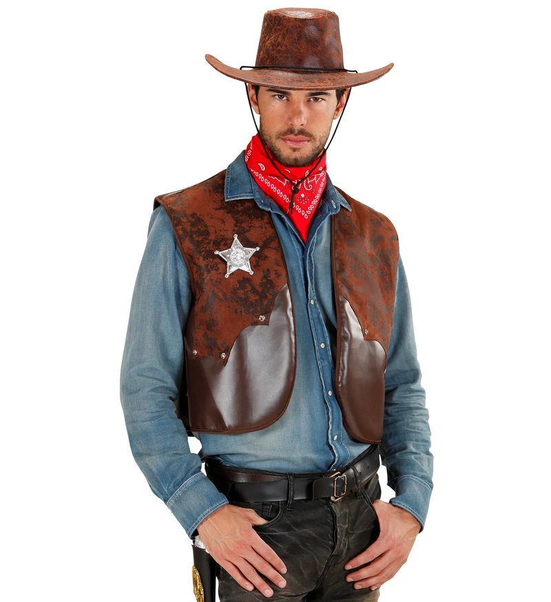 Carnavalsoutfit cowboyvest Jayden