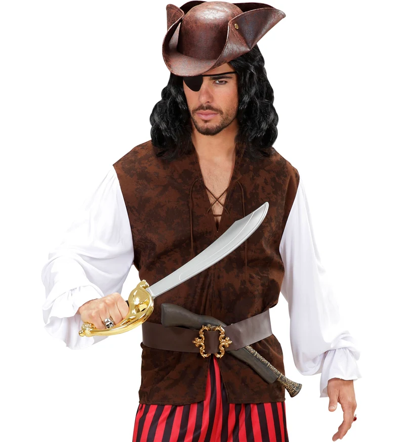Piraten blouse en vest Yarden heren