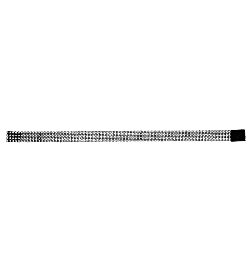 Choker met strass steentjes halsband