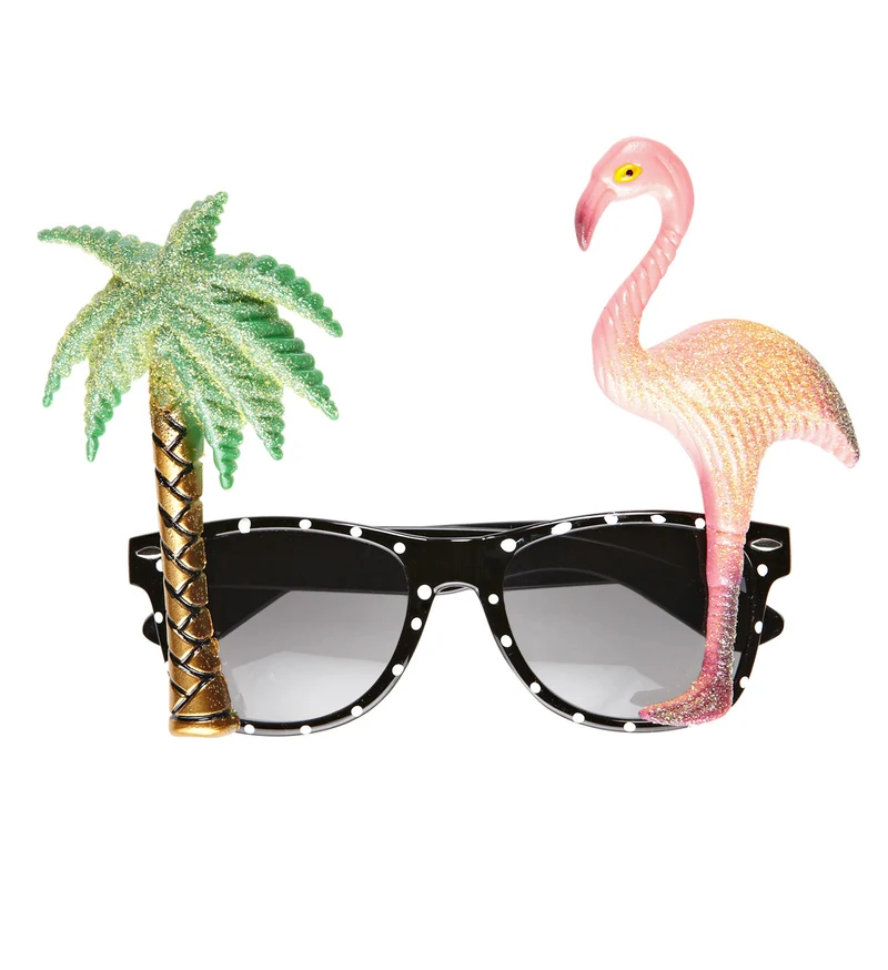 Hawaii bril tropische flamingo