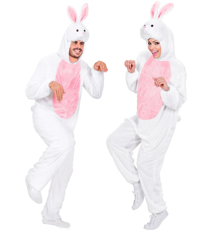 Konijnen pak witte bunny