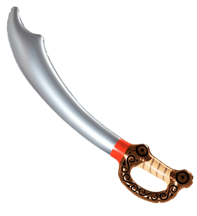 Piratenzwaard opblaasbaar 75cm