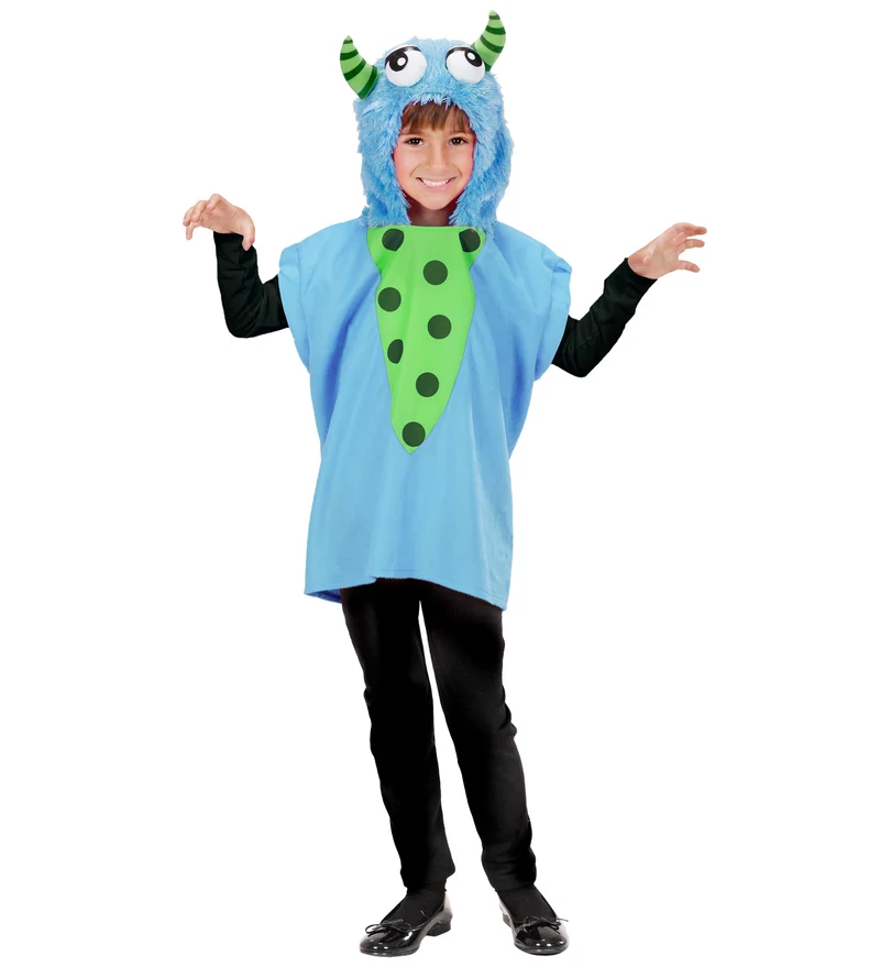 Monster pak kind blauw groen