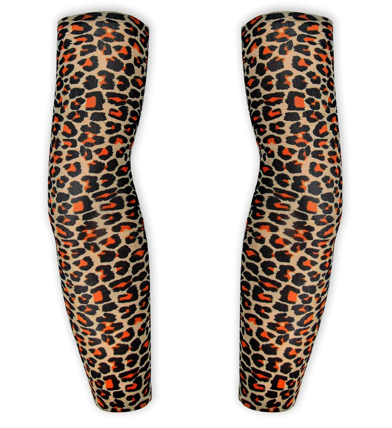 Tattoo mouwen sleeve luipaard print
