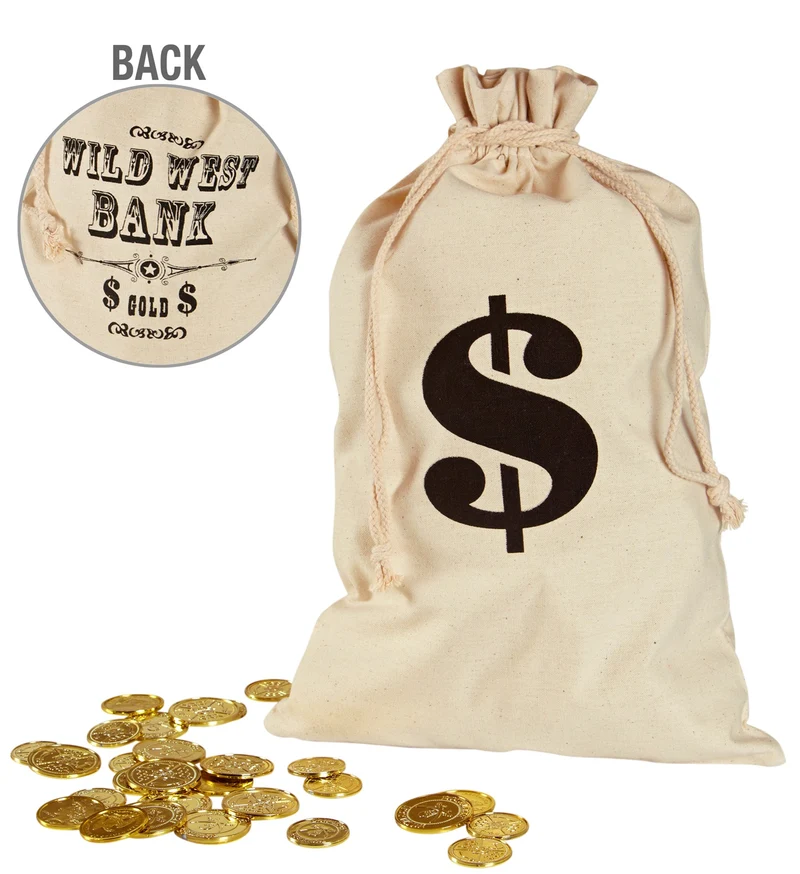 Geldzak dollar western boef