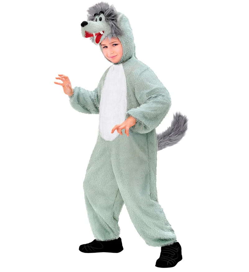 Wolven pak kind boze wolf