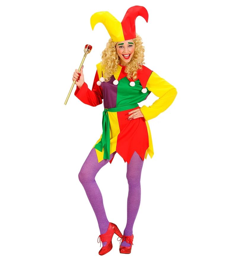 Joker kostuum dames Nar