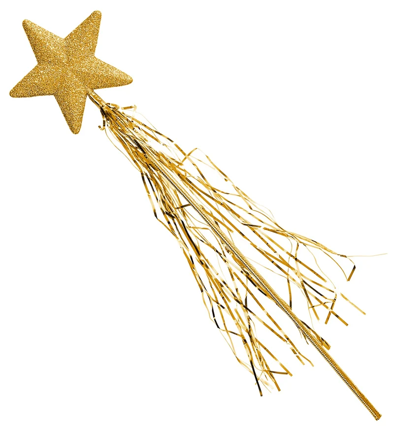 Feeënstaf goud ster