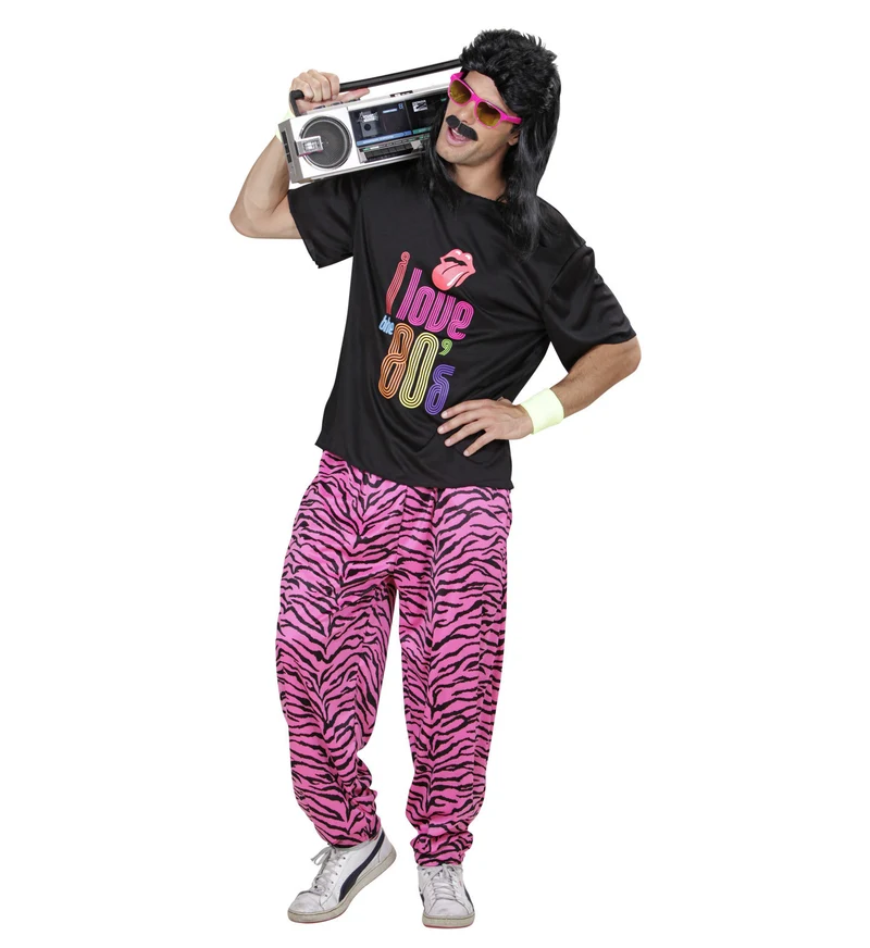 Fout disco pak jaren 80 heren