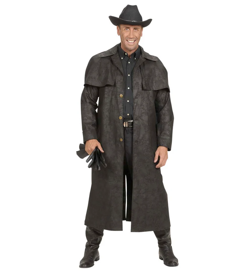 Cowboyjas Zwart heren