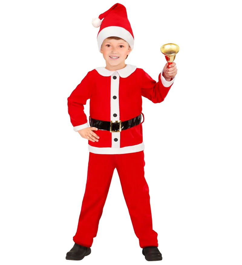 Kerstman pak Santa kinderen