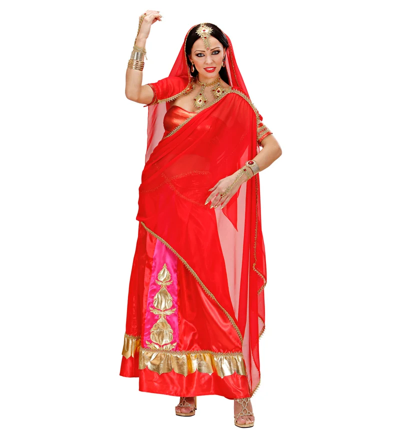 Bollywood pak rood Indische vrouw