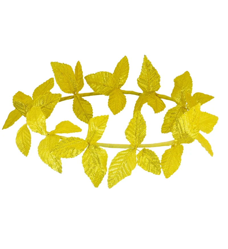 Lauwerkrans in goud