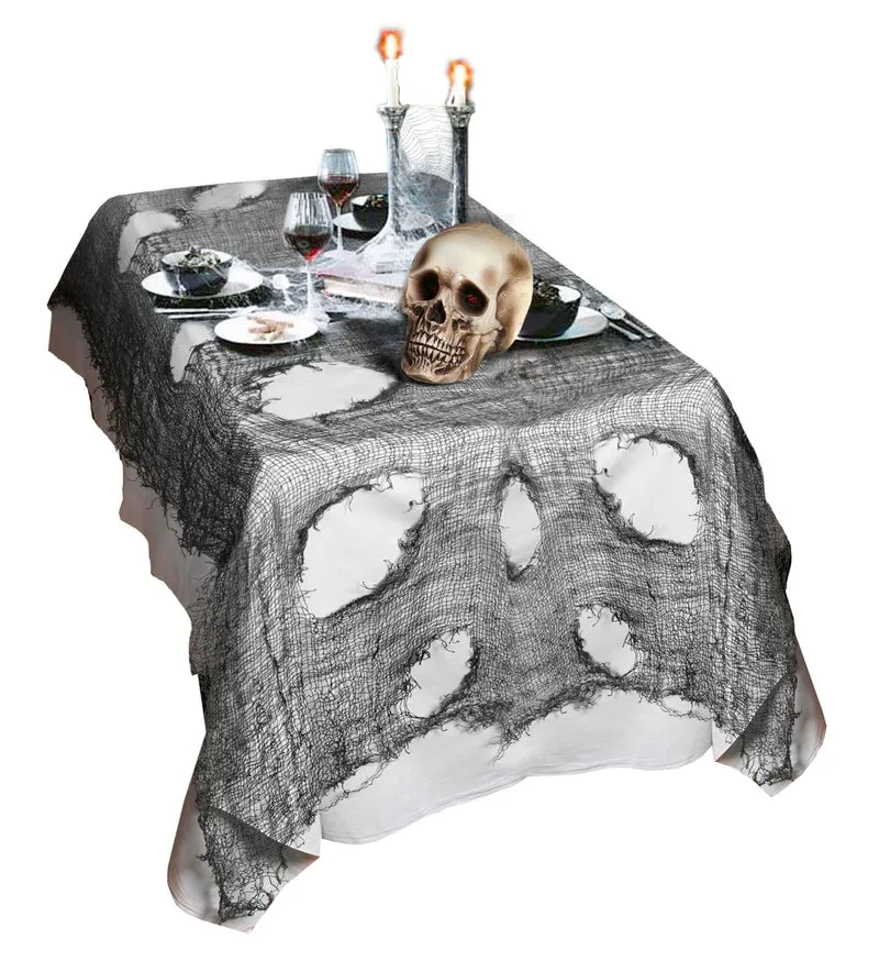 Halloween tafellaken zwart