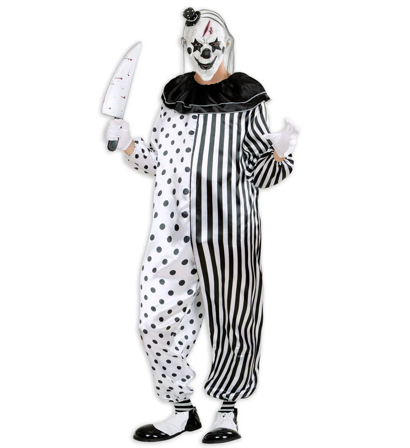 Horror pierrot pak heren