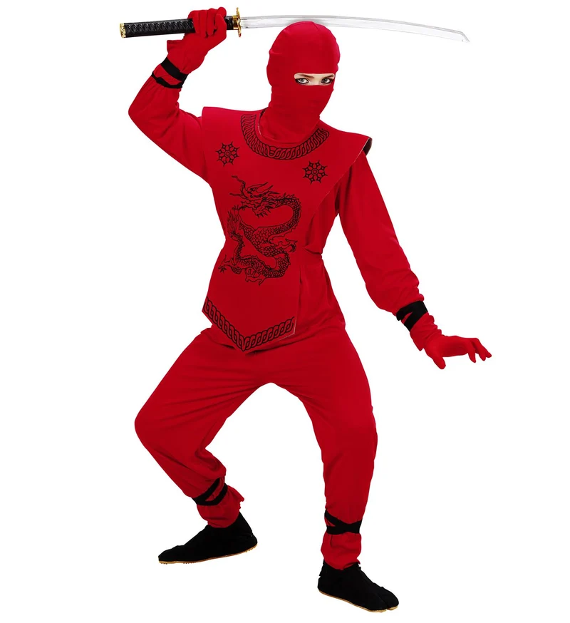 Ninja pak Freek rood