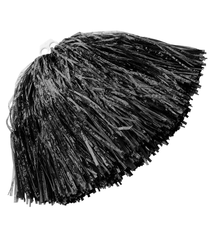 pom pom luxe uitvoering zwart