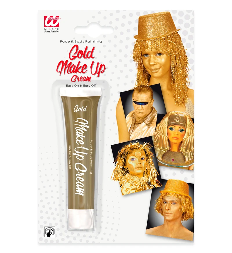 tube make-up goud