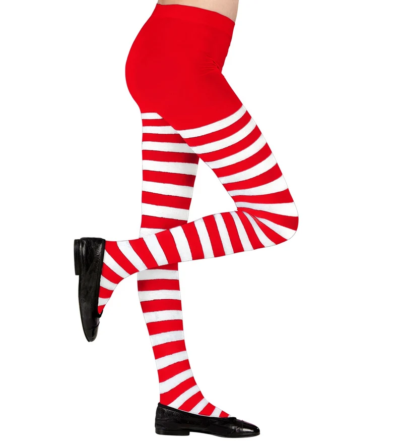 Panty wit rood gestreept pipi kind